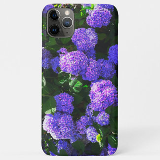 Classic Purple Realistic Hydrangea Phone iPad case