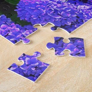 Classic Purple Realistic Hydrangea Puzzle