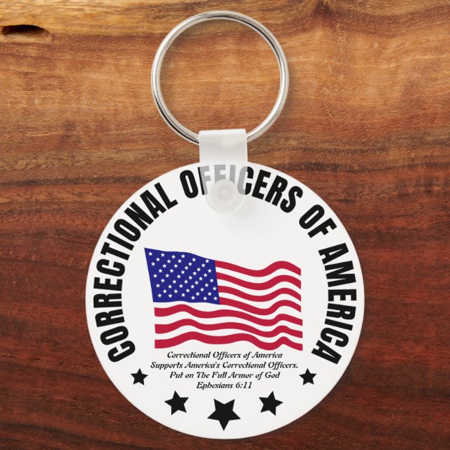 Classic Put on The Full Armour Keychain  (Front)