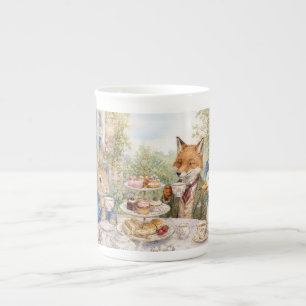 Classic Rabbit Duck Fox Afternoon Tea Time Bone China Mug