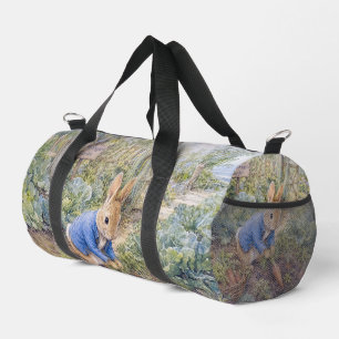 Classic Rabbit Gathering Carrots Duffle Bag