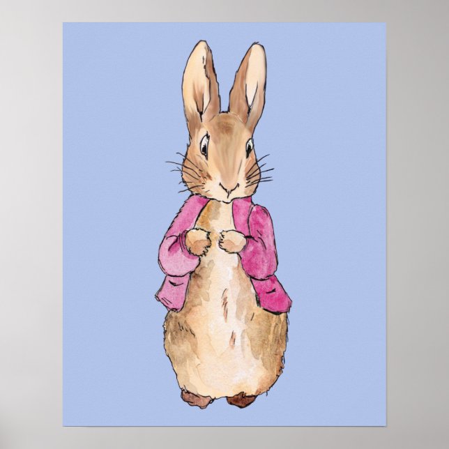 Classic Rabbit Pink jacket    Poster (Front)