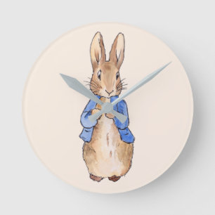 Classic rabbit round clock