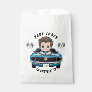 Classic Race Car Baby Boy Cruisin' In Shower Favour Bags