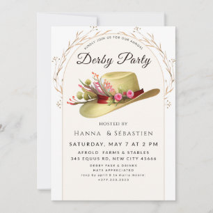 Classic Race Day Celebration Invitation
