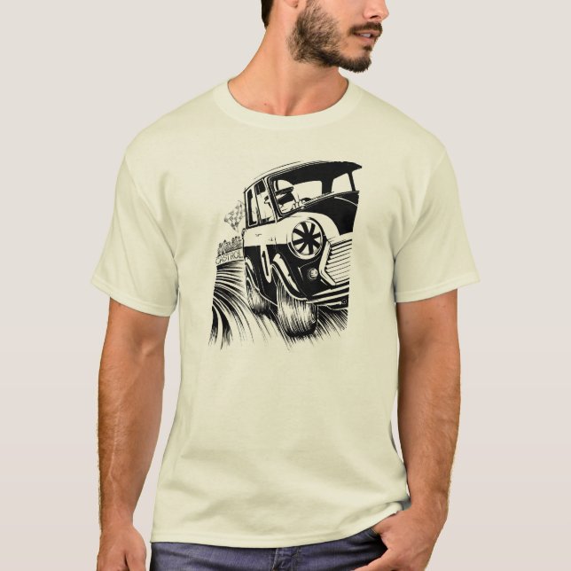 Classic Racing Mini T Shirt (Front)