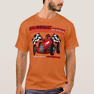 classic Racing  Style T-Shirt