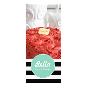 Classic Rack Card - Bakery Cafe Cupcake Shop Flyer