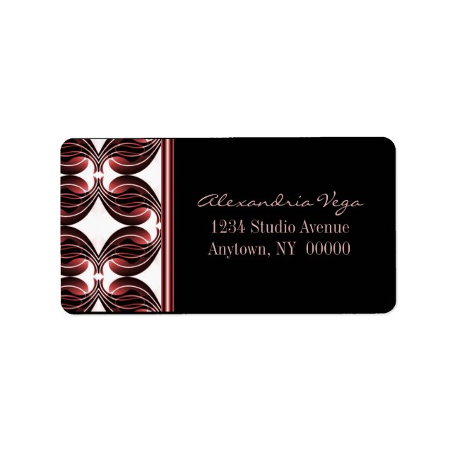 Classic Radiance Address Labels (Front)