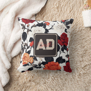 Classic Radiant Rose Family Pillow