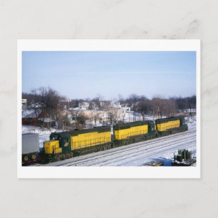 Classic Railroad Postcard