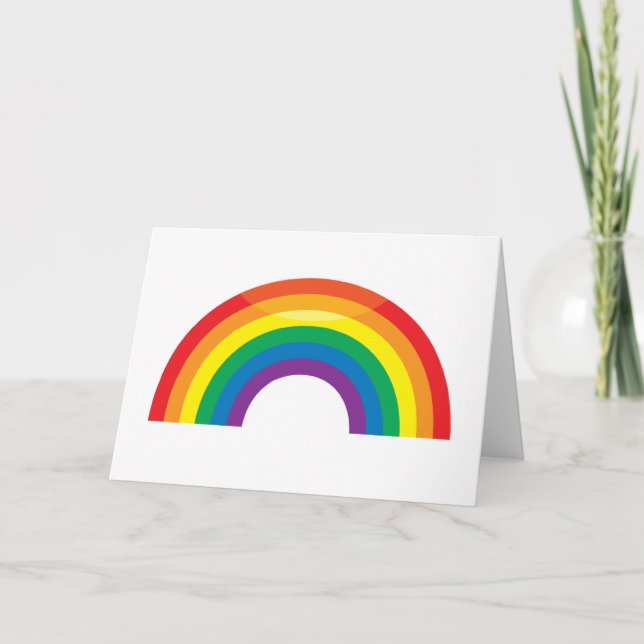 Classic Rainbow Card (Front)