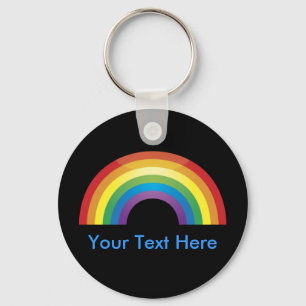 Classic Rainbow Keychains - Custom Personalised