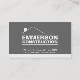 Classic Realtor-Construction-Handyman 2e Business Card