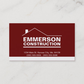 Classic Realtor-Construction-Handyman 2g Business Card