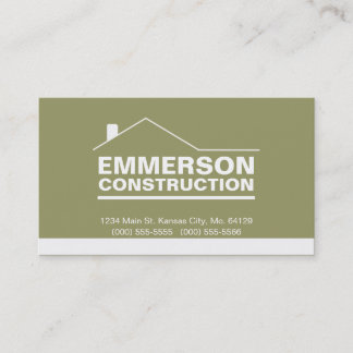 Classic Realtor-Construction-Handyman 2h Business Card