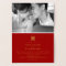 Classic Rectangle Double Happiness Chinese Wedding