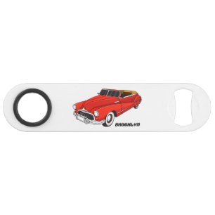 Classic red 1948 automobile