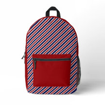 Classic Red and Blue Striped