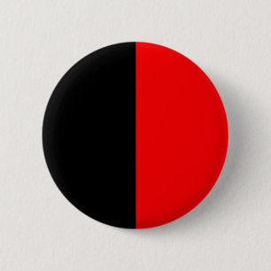 Classic Red & Black 6 Cm Round Badge