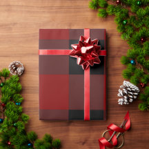 Classic Red & Black Buffalo Plaid Christmas