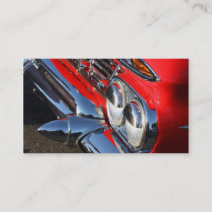 Classic Red Car Business cards