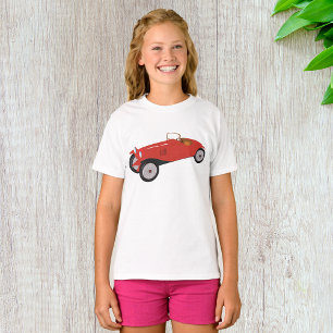 Classic Red Car Girls T-Shirt
