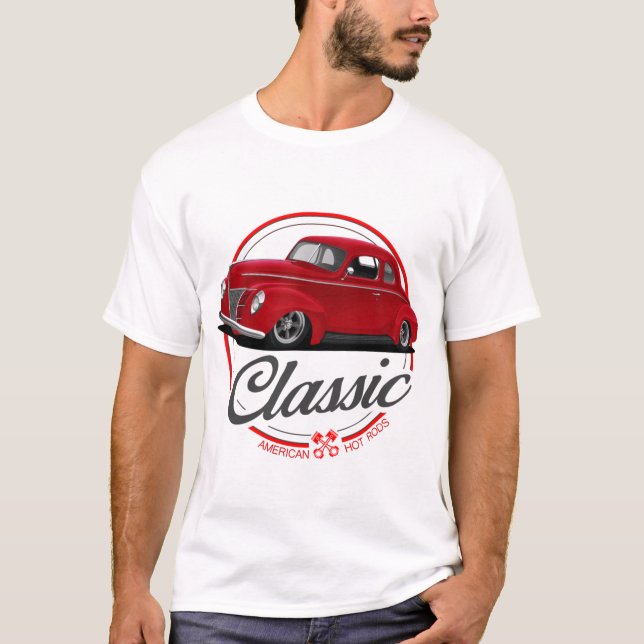 Classic Red Coupe T-Shirt (Front)