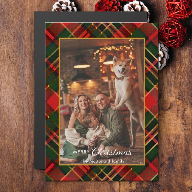 Classic Red, Green, Gold Christmas Plaid 1-Photo (Creator Uploaded)
