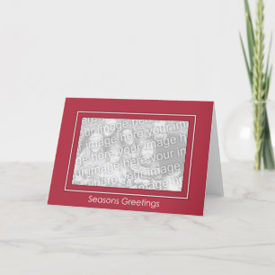 Classic Red Holiday Template - Customised