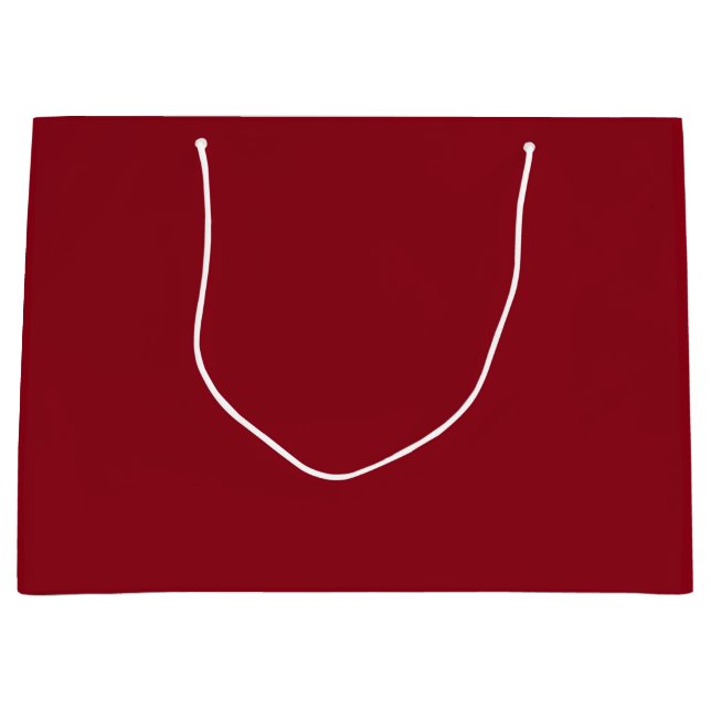 Classic Red  Large Gift Bag (Front)