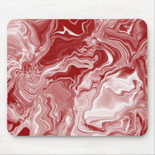 Classic Red Marble Mouse Mat