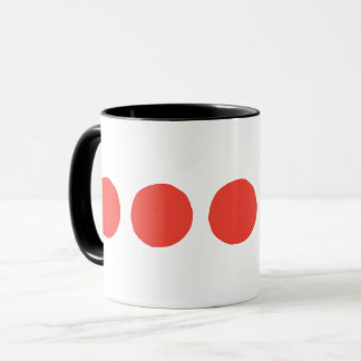 Classic Red Polka Dot Coffee Mug