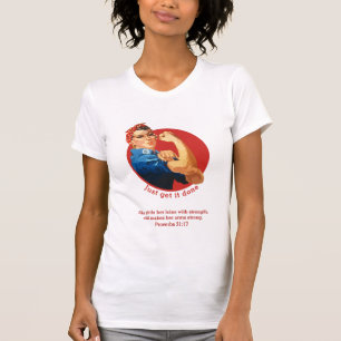 Classic Red ROSIE THE RIVETER T-Shirt
