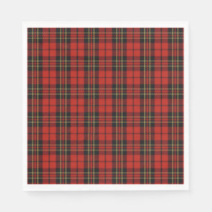 Classic Red Tartan Paper Napkins