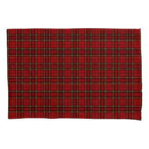 Classic Red Tartan Plaid Pillowcase