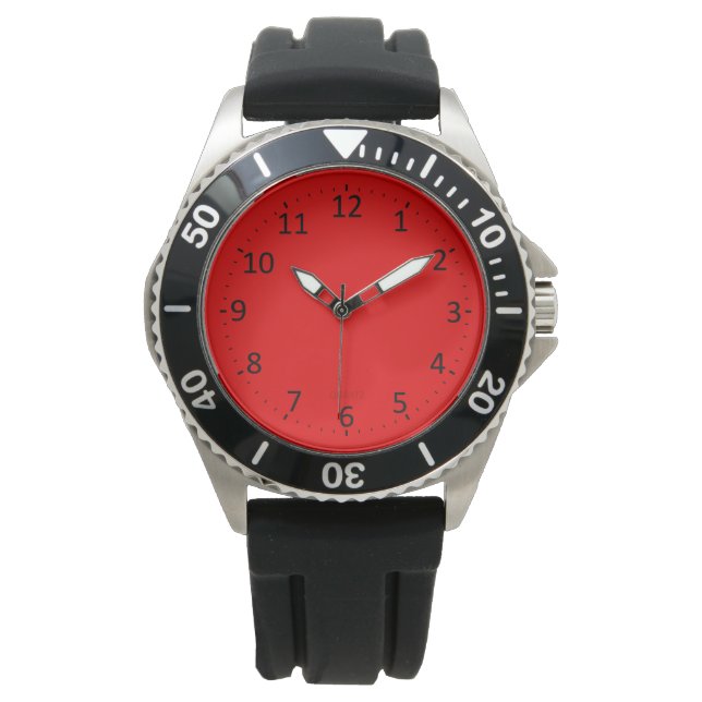 Classic red watch (Front)
