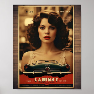 Classic Reels: Vintage Cinema Elegance  Poster