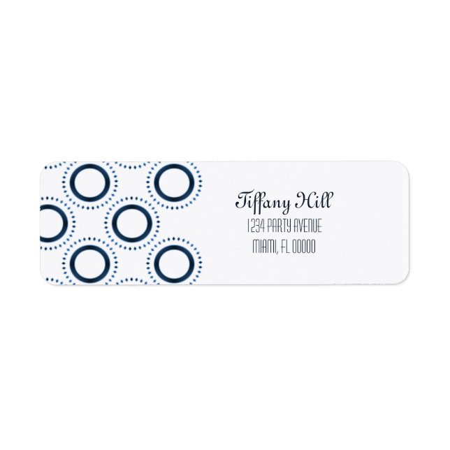 Classic Refinement Return Address Labels (Front)