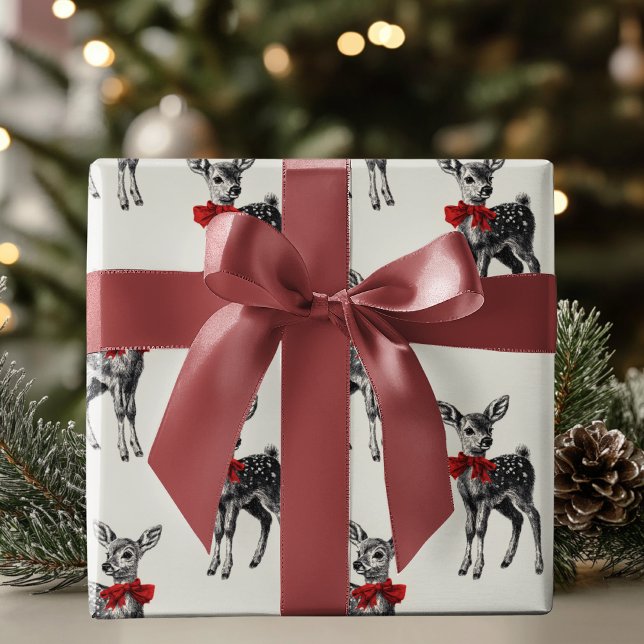 “Classic Reindeer Holiday Wrapping Paper (Creator Uploaded)