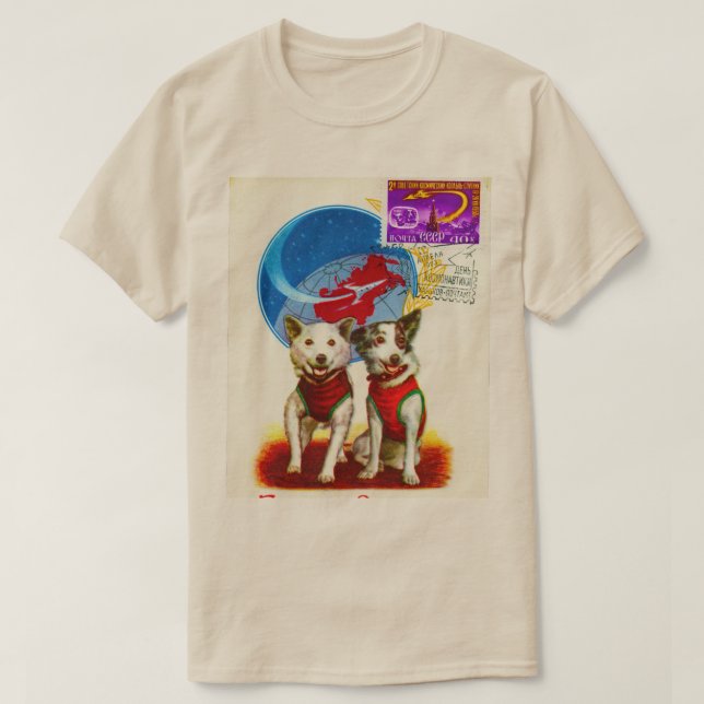 CLASSIC RETRO 1960's SPACE EXPLORATION T-Shirt (Design Front)