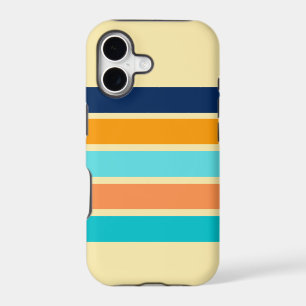 Classic Retro 70s Vintage Style Stripes