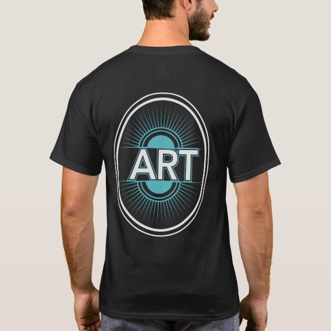 Classic Retro Art Essential Student School Teacher T-Shirt (Back)