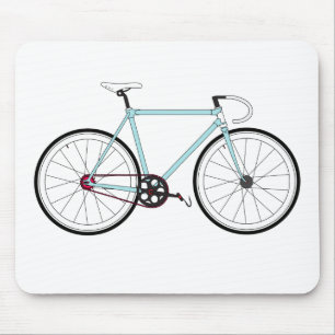 Classic Retro Bicycle Mouse Mat