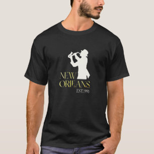 Classic Retro Jazz Music New Orleans For Those Bor T-Shirt