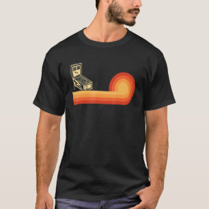 Classic Retro Pinball For Men Vintage Arcade T-Shirt