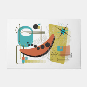 Classic Retro Redux Door Mat