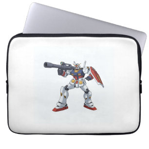 Classic Retro RX-78-2 Gundam Mecha Anime Illustrat Laptop Sleeve