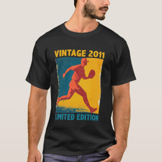 Classic Retro Vintage 2011 Baseball Lover Limited  T-Shirt