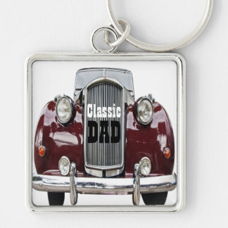 Classic Retro Vintage Car Personalised Gifts Key Ring